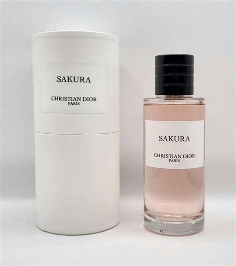 cristian dior sakura|sakura inspired perfume.